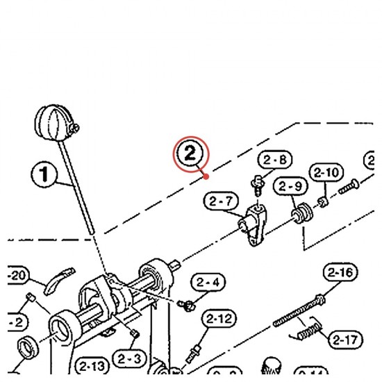 Embase de pédale complète (G) v2 pour pédale FP-750 - YAMAHA U0621523