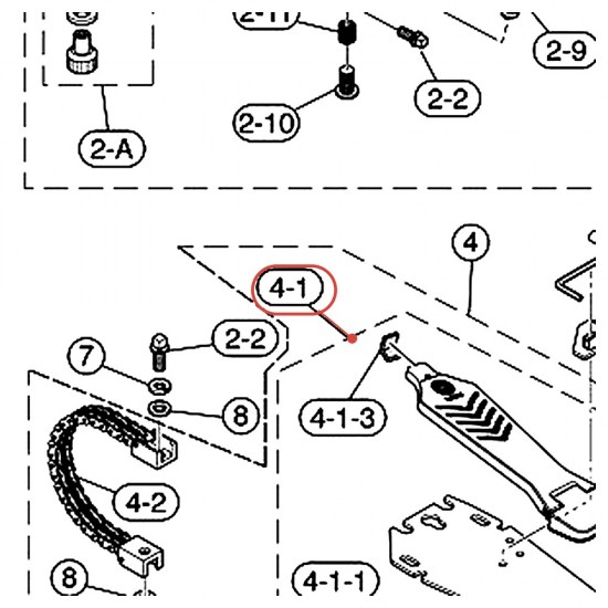 Semelle de pédale grosse caisse (E)3 sous-ensemble v6-3 - DFP9415 - YAMAHA U0621768