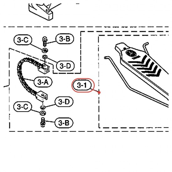Semelle de pédale grosse caisse (E)3 v5 - DFP8110 / FP8110 / DFP7210 (nouvelle version) - YAMAHA U0621848