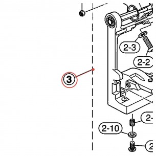 Double Pedal Frame (H) v6 - DFP9410 - YAMAHA U0621920