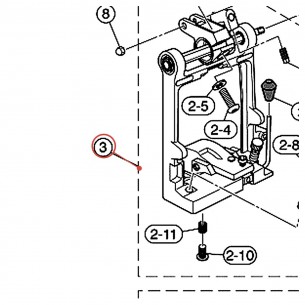 Double Pedal Frame (H)6 v4 - DFP9415 - YAMAHA U0621925