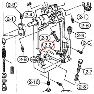 Vis à tête bombée six pans creux M8 x 30 noire pour pédale DFP9310 / DFP9315 - YAMAHA U0627200