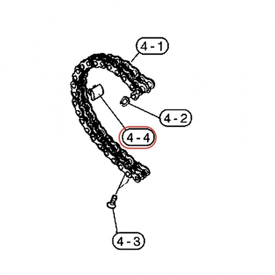 Accélérateur (came) pour pédale DFP870 / FP840 - YAMAHA U0628230