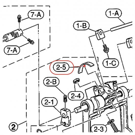 Cuir de chaîne double pour pédale DFP9410 / FP9310 / DFP9315 - YAMAHA U0628460