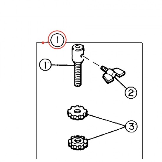 Hi-Hat Clutch Assembly - HS520 - YAMAHA U0630671
