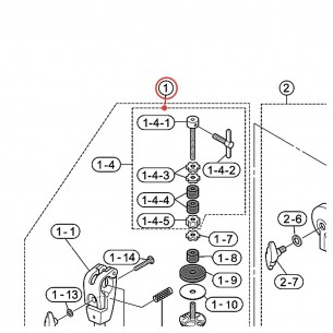 Montant complet pour charleston fermé CHH930 - YAMAHA U0631000