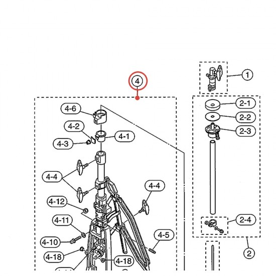 Semelle de pédale charleston (E) sous-ensemble v2 - HS1100 - YAMAHA U0631399