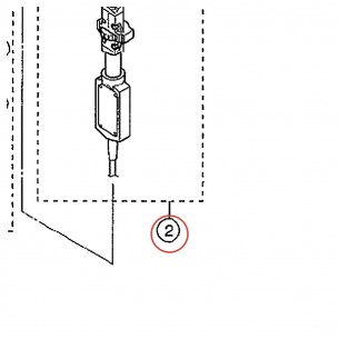 Partie supérieure complète v2 pour charleston à câble WHS860 / WHS860S - YAMAHA U0631510