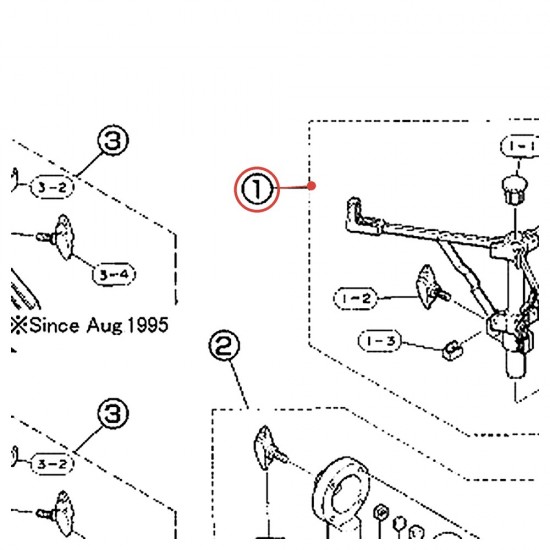 Snare Stand Basket Assembly v2 - SS930 - YAMAHA U0640080