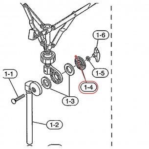 Capuchon de clutch stand caisse claire v2 SS840 - YAMAHA U0642160