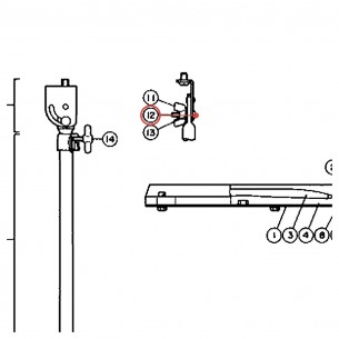 Pièce SS310 pour Silencer SL10J - YAMAHA U0643350