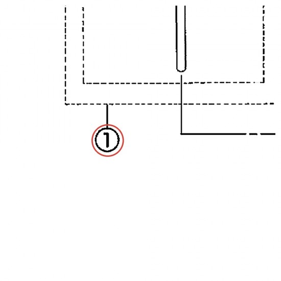 Perche complète stand perche CH722 - YAMAHA U0650860
