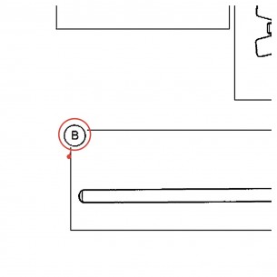 Clamp en U pour fixation charleston HSAT-910 - YAMAHA U0660220