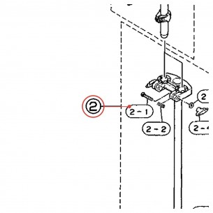 Embase de support de tom 22,2 v4 stand de tom WS840A/740A - YAMAHA U0670310