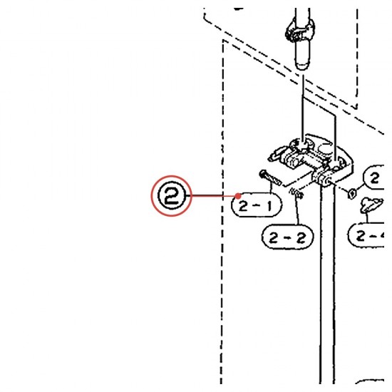 Embase de support de tom 22,2 v4 stand de tom WS840A/740A - YAMAHA U0670310