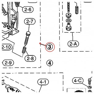 Cadre de pédale (H) v11 double pédale DFP9310 - YAMAHA U0680010