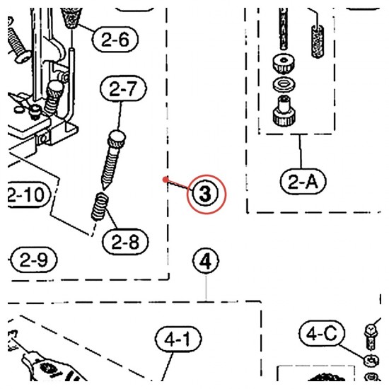 Double Pedal Frame (H) Assembly v11 DFP9310 - YAMAHA U0680010