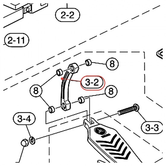 Transmission directe v2 DFP9415 FP9415 - YAMAHA U0680195
