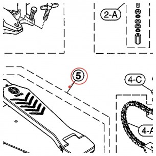 Pedal Footboard (E)3 Assembly v7 DFP7210 FP7210 - YAMAHA U0680260