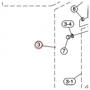 Semelle de pédale (E) 5 complète DFP9415 FP9415 - YAMAHA U0680420