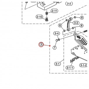 Pedal Footboard (E) 5 Sub-Assembly DFP9415 FP9415 - YAMAHA U0680428