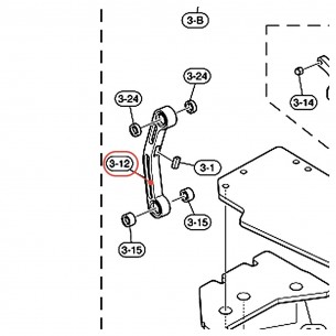 Direct Link Assembly v3 FP9500D DFP9500D - YAMAHA U0680730