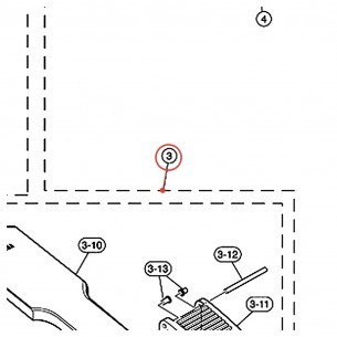 Pédale gauche complète double pédale DFP8500C - YAMAHA U0681070