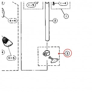 Bague mémoire de position complète 22,2 (E) siège batteur DS730 - YAMAHA U0720650