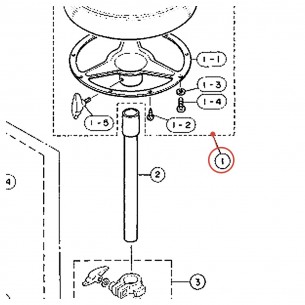 Drum Throne Seat A (N-3) DS-930 - YAMAHA U0720696