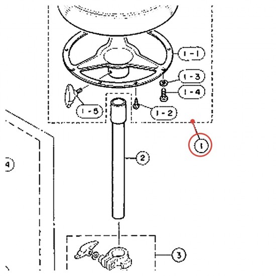 Drum Throne Seat A (N-3) DS-930 - YAMAHA U0720696