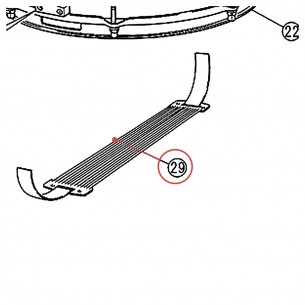 DP Snare Wires Assembly - YAMAHA U0960140