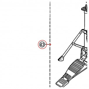 DP-22A Base Complete Assembly - YAMAHA U0980100