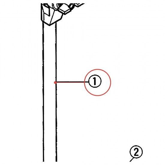 RS80 Cymbal Holder Assembly - YAMAHA U0980570