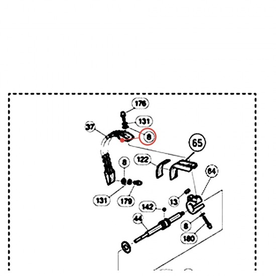 DFP9 Double Pedal Plain Washer 6.2 x 12 x 1.0 - YAMAHA VAM40700