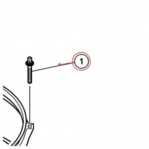 Snare Drum Tension Rod L-75 - Stage Custom - YAMAHA VDP36400