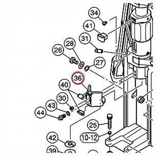 HHS9D Hi-Hat Angle Adjuster - YAMAHA VEX32800