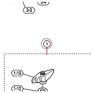 Embase de serrage de cercle grosse caisse complète CWHSAT9 - YAMAHA VFH18000
