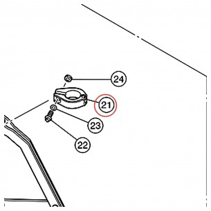 Embase de pied à mémoire complète pédale charleston HHS9D - YAMAHA VFS57100