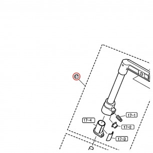 Vis à clé de batterie M8 x 12 pour grosse caisse - YAMAHA ZF667300