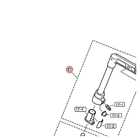 Drum Key Bolt M8 x 12 for Bass Drum - YAMAHA ZF667300