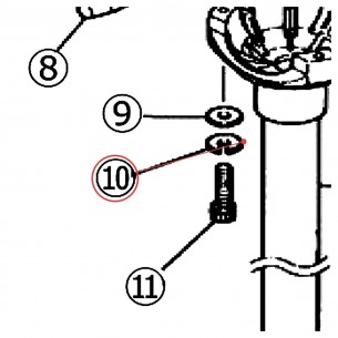 Spring Washer 5 mm v2 for TH945C Tom Holder - YAMAHA ZM226500