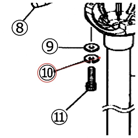Spring Washer 5 mm v2 for TH945C Tom Holder - YAMAHA ZM226500