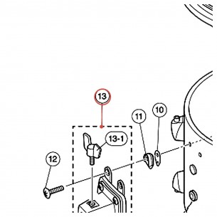 Embase de support sur tom F2 v3 - Stage Custom - YAMAHA ZP060900
