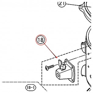 Clamp de tige (N)2-B - Junior Kit - YAMAHA ZT804800