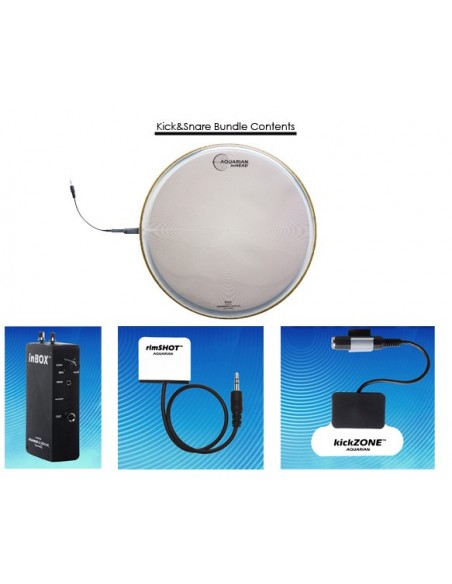 14IHPK - Pack inHead caisse-claire 14" et grosse-caisse