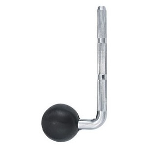 LBS - Tige en ''L'' 9,5mm sur rotule, pour support de tom