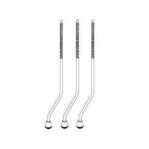 6573CBN3P - Lot de 3 Pieds de tom basse Hyperdrive noir - 3 pcs