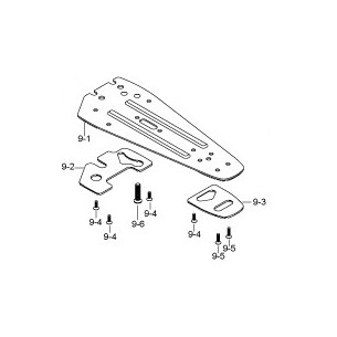 HP99N - Plateau stabilisateur pour pédale Iron Cobra