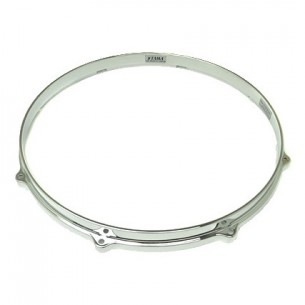 MDH13S-8 - Cercle moulé bottom caisse-claire 13" - 8 trous - Chrome