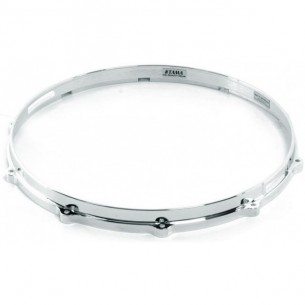 MDH14-10 - Cercle moulé pour fût 14" - 10 trous - Chrome